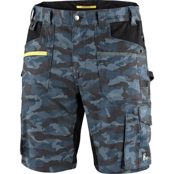 Kraťasy CXS STRETCH, pánské, maskáčové modré Velikost: 58