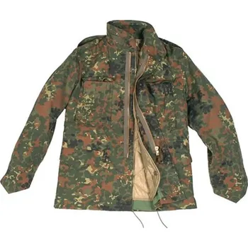 Pánská casual bunda MIL-TEC Bunda US M65 imp. s vložkou FLECKTARN L FLECKTARN - německé maskovaní