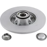 Zadní brzdový kotouč s ložiskem a ABS senzorem, SNR pro Citroen Berlingo, C4, C4 Picasso, DS4 a DS5 (424946, 424945)