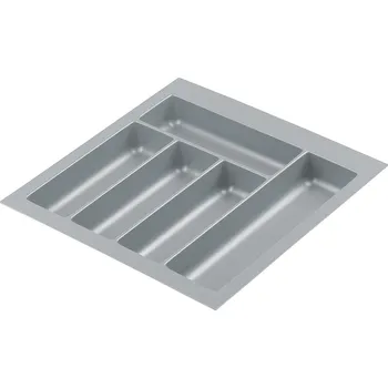 Příborník do zásuvky AGOFORM Příborník Nolago stříbrná pro Merivobox 50 (408x 423 mm)