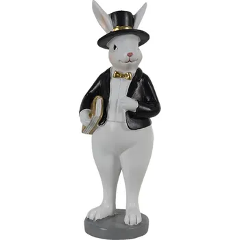 Clayre & Eef - Dekorativní figurka králičího pana učitele 6PR3572