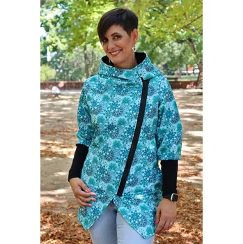 Dámský kabát Kabátek - mandaly Velikost: 40