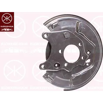 Brzdový kotouč Ochranný plech proti rozstřikování, brzdový kotouč KLOKKERHOLM 8109878