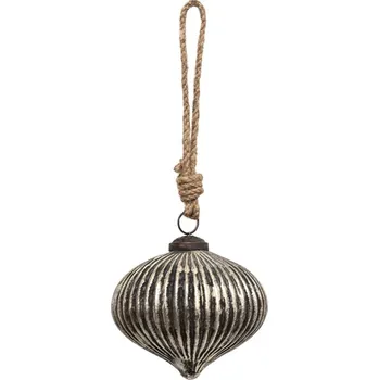 Vánoční ozdoba Clayre & Eef - Skleněná vánoční ozdoba 6GL3683