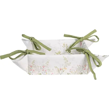 chlebník Clayre & Eef - Košík na pečivo WILDFLOWER FIELDS WFF47