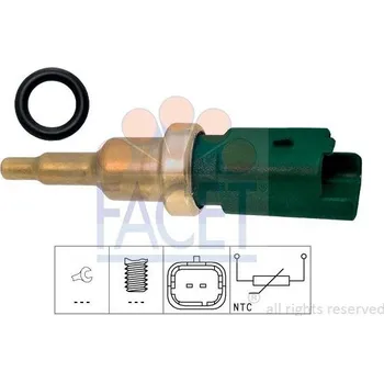 Čidlo automobilu FACET Čidlo teploty pro motory 1.4 VTi, 1.6 VTi , 1.6 THP (9810048680, 1830399) S1