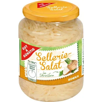 konzervovaná zelenina G&G Celerový salát 330g - originál z Německa