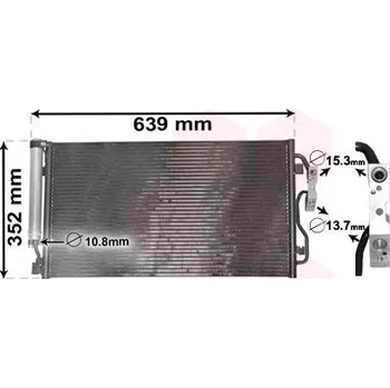 Výparník klimatizace Kondenzátor, klimatizace AGB 20D1K8C1