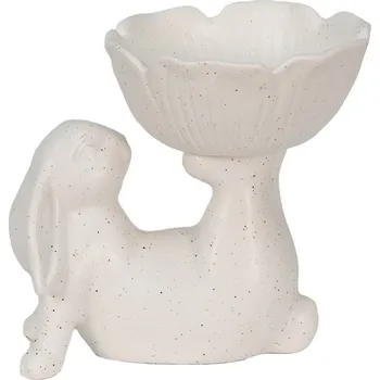 Velikonoční dekorace Clayre & Eef - Keramický kalíškem na vajíčko RABBIT 6CE1429