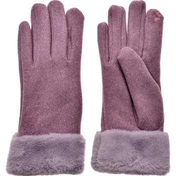 Rukavice Clayre & Eef - Dámské rukavice PURPLE JZGL0085LA