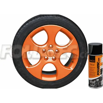 Barva ve spreji Fólie ve spreji (plastidip) FOLIATEC oranžová lesklá 400ml