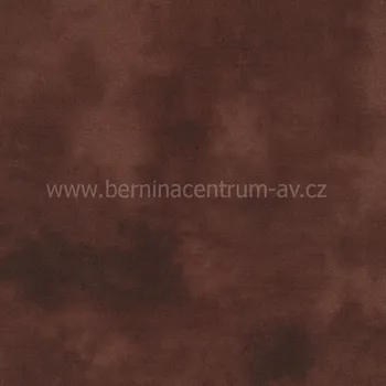 Stof 4516-303 Quilters Shadow batika hnědá bavlněná látka patchwork