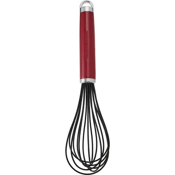 Kuchyňská stěrka KitchenAid silikonová metla na šlehání, empire red, KAG0640OHERE