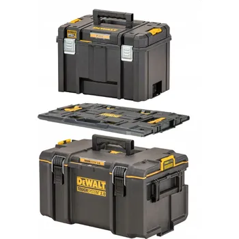 DeWALT DWST08017-9 set úložných boxů Tounghsystem - Tstak adaptér bundle free_store_pickup