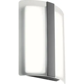 Venkovní osvětlení Redo Nástěnné venkovní svítidlo Breda Barva: Antracit, Teplota světla: 3000K - teplá bílá