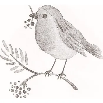 Papírový ubrousek Clayre & Eef - Papírové ubrousky BIRD (20 kusů v balení) 73091