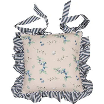 Podsedák Bavlněný povlak na podsedák s kanýrem Blueberry Fields -40*40 cm – 40x40 cm