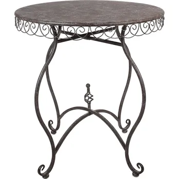 Zahradní nábytek Clayre & Eef - Kovový zahradní bistro stolek 5Y1208