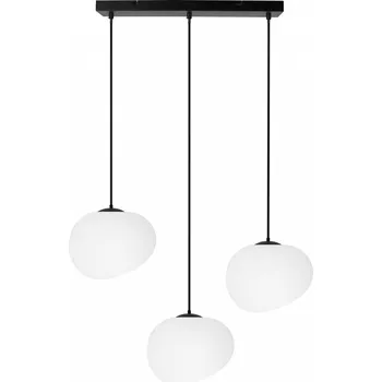Candellux Stones závěsné svítidlo 3x40 W bílá-černá 33-35158