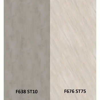EGGER Zástěna F638 ST10/F676 ST75 4100/640/9,2