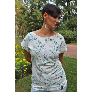 Pánské tričko pOlie Tričko - eucalyptus Velikost: 36