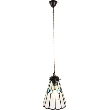 Clayre & Eef - Závěsná lampa Tiffany VINTAGE STREET 5LL-6195