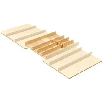 Příborník do zásuvky KESSEBÖHMER KES 009204 LiniQ příborník sada 900-1250 x 472 světlý dub