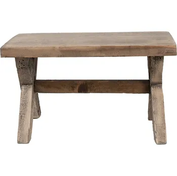 Stojan na květiny Clayre & Eef - Dřevěná stolička na rostliny 6H2315