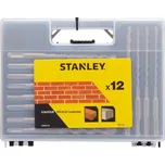 Stanley STA56119-QZ Vrtáky do betonu SDS+ - sada 3 x O 6 mm, 3 x O 8 mm, 3 x O 10 mm, 2 x O 12 mm, 1 x O 14 mm x 160 mm