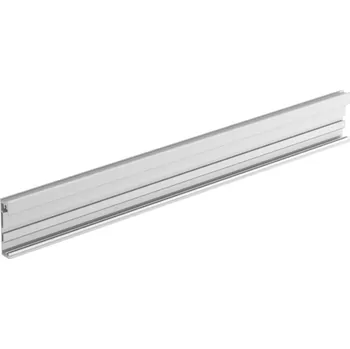 Nábytkové kování HETTICH 9257663 AvanTech You čelo vnitřní zásuvky se sklem 187/2000 stříbrné