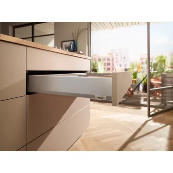 Nábytkové kování BLUM sada Merivobox M 450mm 40kg Indium šedá