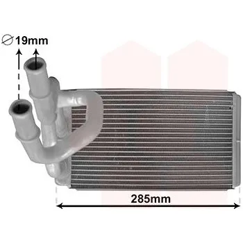 Výměník tepla Výměník tepla, vnitřní vytápění AGB 2797N8-1