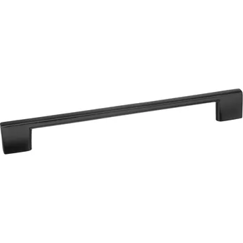 Nábytkové kování TULIP úchytka Nakana 160 černá lesklá