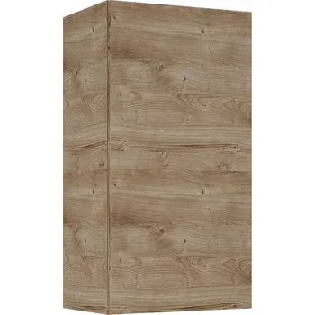 Koupelnový nábytek Roca Extra skříňka 40x21.6x80 cm boční závěsná dub A857958808