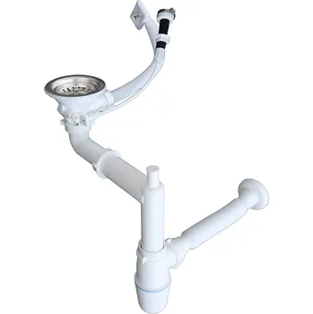 Sifon STRONG StrongSinks S3 Sifon pro úsporu místa s excentrem pro nerez dřezy