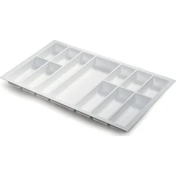 Organizace kuchyně AGOFORM Příborník Classico zrnitá bílá pro StrongBox 90 (804 x 474 mm)
