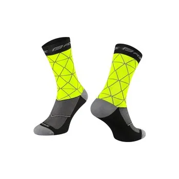 Pánské ponožky Force ponožky Evoke S-M/36-41 fluo-černá