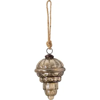 Vánoční ozdoba Clayre & Eef - Skleněná vánoční ozdoba 6GL3652