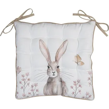 Podsedák Clayre & Eef - Sedák s výplní RUSTIC EASTER BUNNY REB29