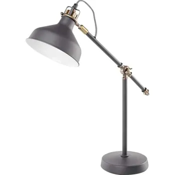 Lampička Emos lighting Stolní lampa HARRY na žárovku E27, tmavě šedá 1538171000