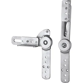 Nábytkové kování Interex Mechanismus nastavitelné opěrky hlavy pohovky / Nikl