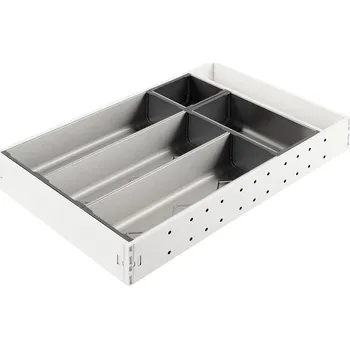 Příborník do zásuvky STRONG StrongMax příborník kompletní sada H=450, Š=276mm bílá, včetně misek 3+2