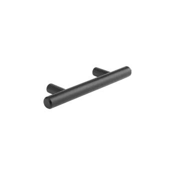 Nábytkové kování TULIP úchytka Hrazda 672/712 černá matná + šroubky