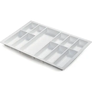 Příborník do zásuvky AGOFORM Příborník Classico zrnitá bílá pro StrongBox 80 (704 x 474 mm)