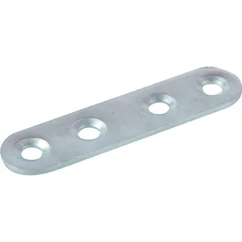 Nábytkové kování STRONG Spojovací plech 60x15mm zinek bílý
