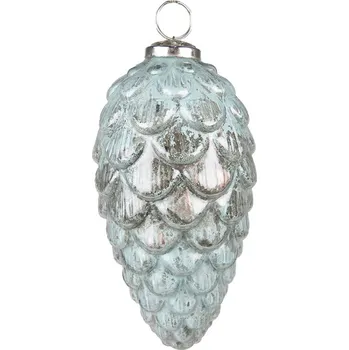Vánoční ozdoba Clayre & Eef - Skleněná vánoční ozdoba 6GL3744