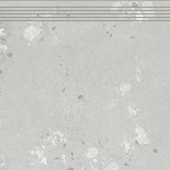 Dlažba RAKO Schodovka Rako Castone šedá mat rektifikovaná 60x60 DCP62856 DCP62856