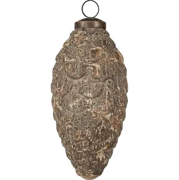 Vánoční ozdoba Clayre & Eef - Skleněná vánoční ozdoba 6GL4513