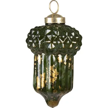 Vánoční ozdoba Clayre & Eef - Skleněná vánoční ozdoba 6GL3799