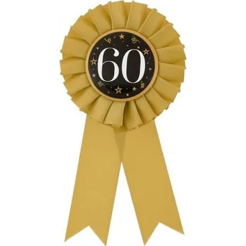 Party dekorace Godam Anniversary Ribbon Award 60 let